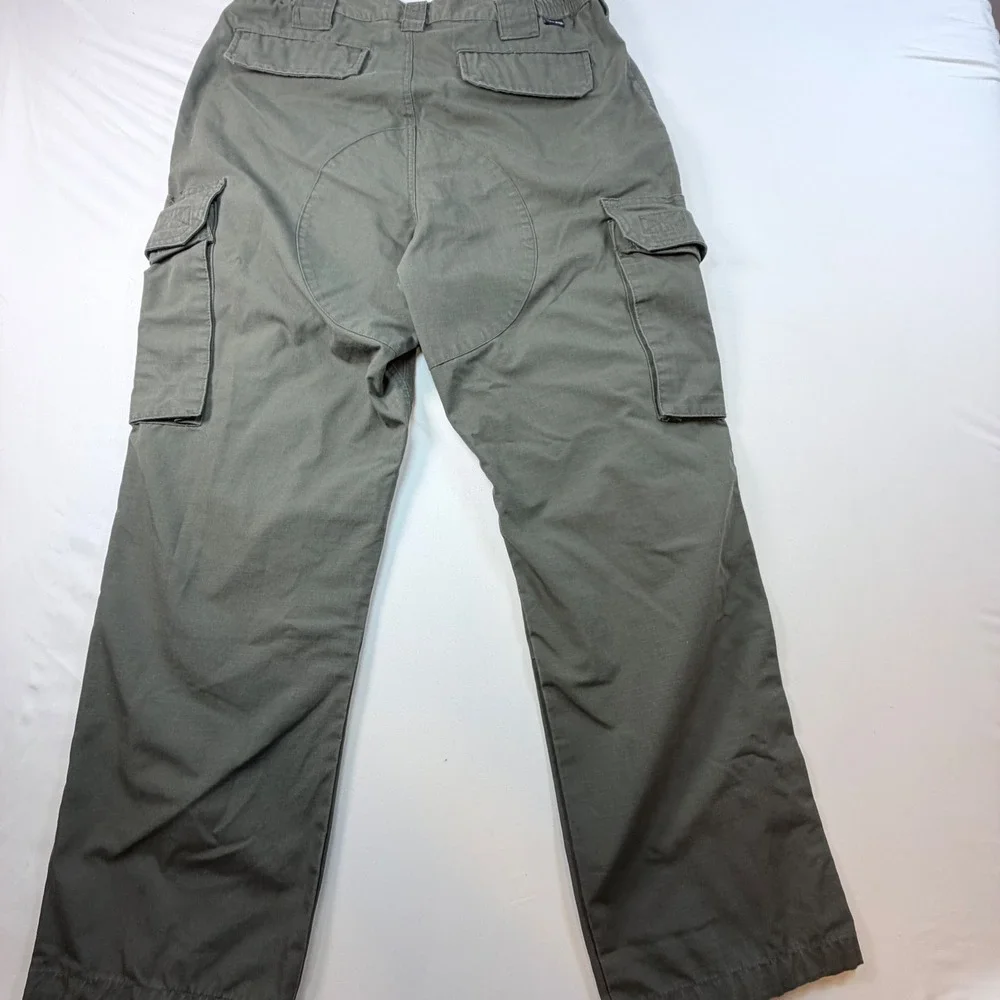 LAPG Operator Tactical Cargo Pants Mens 32x30 OD Green Ripstop Elastic Waist